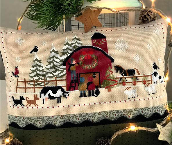 Christmas Preparation At The Barn